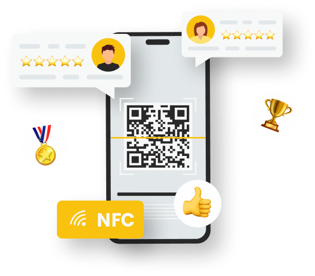 NFC + QR